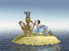 Cartoon: PETRY REIF FÜR DIE INSEL (small) by marian kamensky tagged putin,gratuliert,frauke,petry