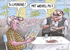 Cartoon: Pferdehackfleisch (small) by marian kamensky tagged pferdefleisch,skandal,england,prinz,charles,und,camilla,rumänienfleisch