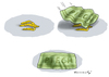 Cartoon: PIECH WIRFT DEN HANDTUCH (small) by marian kamensky tagged piech,und,winterkorn,vw,vorstand