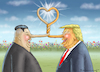 Cartoon: PINOCCHIOS MEETING (small) by marian kamensky tagged venezuela,maduro,trump,putin,revolution,oil,industry,socialism,kim,jong,un,vietnam