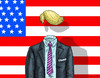 Cartoon: PRÄSIDENT DONALD TRUMP (small) by marian kamensky tagged präsident,donald,trump,repiblikaner,präsidentenwahl,in,amerika