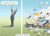 Cartoon: PROPHET SPAHN (small) by marian kamensky tagged coronavirus,epidemie,gesundheit,panik,stillegung,überschall,schneller,jens,spahn,trump,pandemie