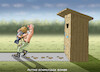 Cartoon: PUTIN MIT DER SCHMUTZIGEN BOMBE (small) by marian kamensky tagged putin,mit,der,schmutzigen,bombe