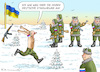 Cartoon: PUTINS KAPITULATION (small) by marian kamensky tagged putins,bescherung,ukraine,provokation,nato,osterweiterung