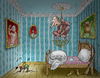 Cartoon: Putins Pussy Riot (small) by marian kamensky tagged pussy,riot,putin,russland