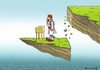 Cartoon: QUAL DER WAHL (small) by marian kamensky tagged alexis,tsipras,griechenland,rettungsschirm,eu,referendum,griechowestern