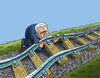 Cartoon: Ram ist sauer (small) by marian kamensky tagged ramsauer,die,bahn,mainz