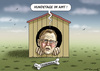 Cartoon: Ramelows 100 Tage (small) by marian kamensky tagged bodo,ramelow,die,linke,joachim,gauck,thüringen,ministerpräsident,erfurt