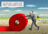 Cartoon: RAPPORT IN ANKARA (small) by marian kamensky tagged erdogan,putscch,gülen,nationalismus,verfolgung,merkel