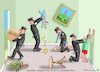 Cartoon: RAZZIA GEGEN DIE LETZTE GENERATI (small) by marian kamensky tagged razzia,gegen,die,letzte,generation