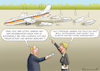 Cartoon: RED BULL VERLEIHT FLÜGEL (small) by marian kamensky tagged ursula,von,der,leyen,berateraffäre,bundeswehr,vetternwirtschaft,korruption,heiko,maas