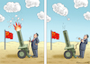 Cartoon: REGENMACHER XI JINPING (small) by marian kamensky tagged grosse,dürre