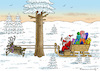 RENNENDER SANTA KLAUS