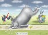 Cartoon: REPUBLIKANER VERLIEREN (small) by marian kamensky tagged selenskyj,ukraine,rüstungsgeld,trump,wahllampfhilfe,joe,biden,amtsenthebungsverfahren