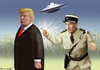 Cartoon: ROBOTRUMP (small) by marian kamensky tagged obama trump präsidentenwahlen usa baba vanga republikaner demokraten tv duell versus clinton faschismus