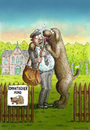 Cartoon: Romantischer Bello (small) by marian kamensky tagged romantischer,hund,valentinstag,briefträger,sexuelle,belästigung