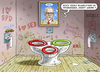 Cartoon: ROTROTGRÜNE KLOALITION (small) by marian kamensky tagged rotrotgrüne,kloalition,sed,spd,grünen,thüringen,erfurt