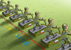 Cartoon: RUCKZUCK RÜCKZUG (small) by marian kamensky tagged putins,bescherung,ukraine,provokation,baerbock,lawrow,nato,scholz,in,der,und,russland,osterweiterung