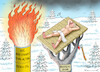 Cartoon: RUSSISCHE SAUNA (small) by marian kamensky tagged kubicki,wartungsarbeiten,an,nord,stream