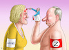 Cartoon: RUSSISCHER PROPAGANDASENDER ARD (small) by marian kamensky tagged chrupalla,bei,lanz,afd,remigration,ard