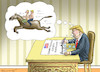 Cartoon: SANKTIÖNCHEN UNTERZEICHNET (small) by marian kamensky tagged obama,trump,präsidentenwahlen,usa,baba,vanga,republikaner,inauguration,demokraten,sanktionen,unterzeichnet,wikileaks,faschismus