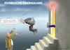 Cartoon: SARRAZINS RAUSWURF (small) by marian kamensky tagged klimaschutzgipfel,new,york,merkel,akk,greta,thunberg,cdu,spd,groko,trump,windkraft,sarrazin