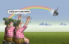 Cartoon: Schäuble in Bayern willkommen (small) by marian kamensky tagged wolfgang,schäuble,bayern,gleichgeschlechtliche,partnerschaft