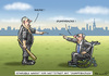 Cartoon: SCHÄUBLE WARNT (small) by marian kamensky tagged zeitumstellung,in,sachsen,pegida,afd,schäuble,csue