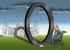 Cartoon: SCHÄUBLES SCHWARZE NULL (small) by marian kamensky tagged flüchtlingspolitik,griechenland,eu,österreich,deutschland,türkei,gabrial,schäuble,schäubles,schwarze,null,erbarmumngswürdig