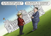 Cartoon: Schiefer Gas (small) by marian kamensky tagged schiefe,wirtschaftslage,angela,merkel,sigmar,gabriel,schiefergas