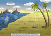 Cartoon: SCHLEPPERBOOTE ZERSTÖREN (small) by marian kamensky tagged mittelmeer,bootsflüchtlinge,afrika,schlepper