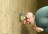 Cartoon: Schlüsselloch (small) by marian kamensky tagged perversität,guckloch,schlüsselloch,sexismus