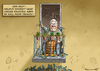 Cartoon: Schmidt auf dem Mentholbalkon (small) by marian kamensky tagged helmut,schmidt,schwächeanfall,dehydrierung