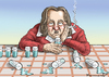 Cartoon: SCHNAPSIDEE VON STORCH (small) by marian kamensky tagged beate,von,storch,islamophobie,afd