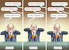 Cartoon: SCHOLZ-ÄFFCHENTHEATER (small) by marian kamensky tagged putins,bescherung,ukraine,provokation,baerbock,lawrow,nato,osterweiterung