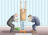 Cartoon: SCHOLZ HABECK GASUMLAGEFORSCHUN (small) by marian kamensky tagged gasumlage