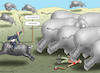 Cartoon: SCHOLZ UND 20 000  ELEFANTEN (small) by marian kamensky tagged scholz,und,20,000,geschenkte,elefanten,botswana,ukraine,putin