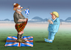 Cartoon: SCHOTTEN WOLLEN SICH ABSCHOTTEN (small) by marian kamensky tagged brexit,theresa,may,england,eu,schottland,weicher,wahlen,boris,johnson,nigel,farage,ostern,seidenstrasse,xi,jinping,referendum,trump,monsanto,bayer,glyphosa,strafzölle