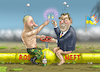 Cartoon: SCHRÖDER BEI ROSNEFT (small) by marian kamensky tagged putin,schröder,rosneft