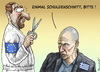 Cartoon: SCHULDENWITZ (small) by marian kamensky tagged alexis,tsipras,griechenland,rettungsschirm,janis,varoufakis,schuldenschnitt,eu,griechowestern