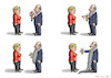 Cartoon: SCHULZ WILL SICH ZEIT NEHMEN (small) by marian kamensky tagged jamaika,gespräche,lindner,merkel,seehofer,özdemir,sondierungsgespräche,schulz,kenia,koalition,groko