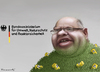 Cartoon: Schwarzer Peter Altmaier (small) by marian kamensky tagged peter,altmaier,umweltschuts,strahlenschutz