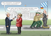 Cartoon: SEEHOFER GEHÖRT NICHT ZU DEUTSCH (small) by marian kamensky tagged groko,seehofer,islam,gehört,nicht,zu,deutschland,merkel