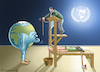 Cartoon: SELENSKYJ SPRICHT VOR DER UN (small) by marian kamensky tagged selenskyj,spricht,vor,der,un