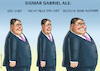 Cartoon: SIGMAR GABRIEL (small) by marian kamensky tagged groko,spd,parteitag,schulz,würselen,merkel,andrea,nahles,scholz,hessen,wahlen,akk,kühnert,bremen,rezo,weihnachten,trump,sigmar,gabriel