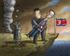 Cartoon: Snowdens letzte Option (small) by marian kamensky tagged snowden,nsa,geheimdienste,russland,putin,verrat,equador,asyl,usa,eu,lauschangriff,in,deutschland,nord,korea,kim,jong,un