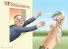 Cartoon: SOLDAT BORIS PISTORIUS (small) by marian kamensky tagged verteidigungsministerium,boris,pistorius