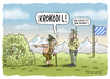 Cartoon: Sommerlochkrokodil in Bayern (small) by marian kamensky tagged krokodil,in,bayern,sommerloch