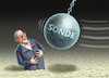 Cartoon: SONDIERUNG (small) by marian kamensky tagged tv,triell,laschet,baerbock,scholz,merkel,laschets,zukunftsteam