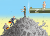 Cartoon: STEINISCHOLZ BESUCHEN DIE UKRAIN (small) by marian kamensky tagged putins,bescherung,ukraine,provokation,swift,nato,osterweiterung